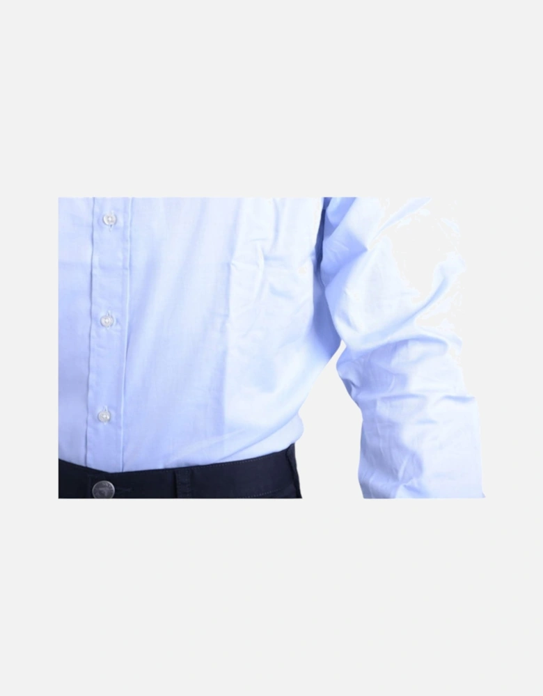 COLLEZIONI SCCM8L Mens Shirt Summer Long Sleeve Modern Fit
