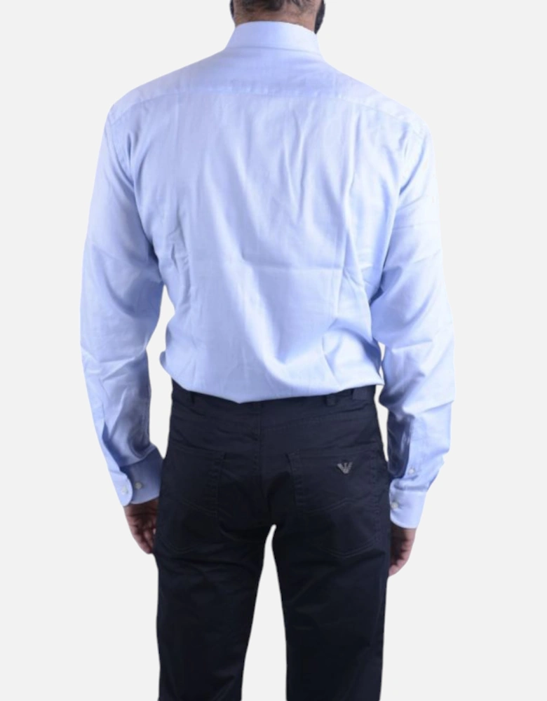 COLLEZIONI SCCM8L Mens Shirt Summer Long Sleeve Modern Fit