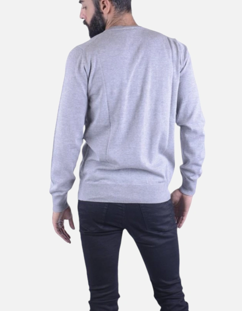 EMPORIO 8N1M41 Mens Cardigan Long Sleeve V Neck Knitwear Pullover Jumper