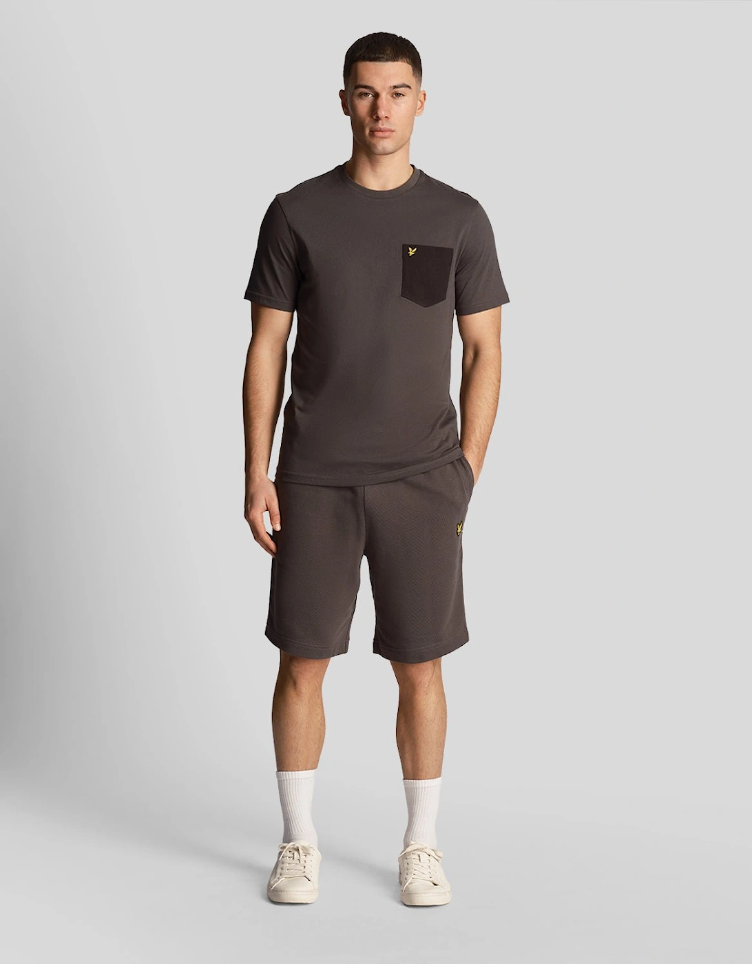 Lyle And Scott Men's Brown Sweat Shorts - : 39/38/32 Xxl