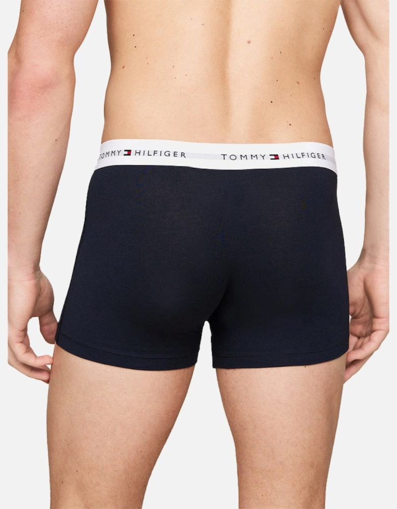 5-Pack Signature Cotton Boxer Trunks, Multi