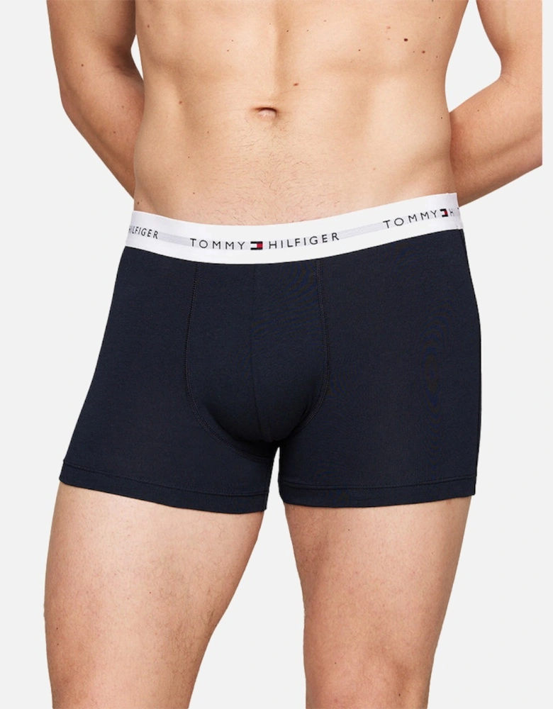 5-Pack Signature Cotton Boxer Trunks, Multi