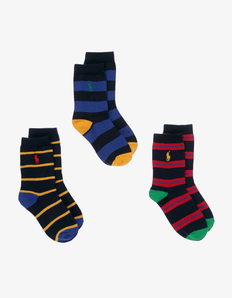 MULTI-COLOURED COTTON SOCKS