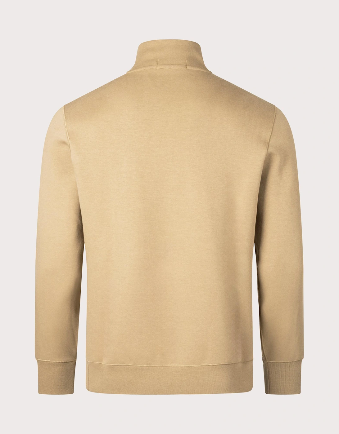 Double-Knit Quarter Zip Sweatshirt