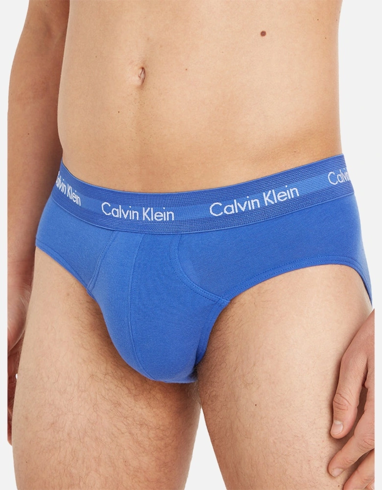 Cotton Stretch 3-Pack  Briefs, Navy/Black/Blue
