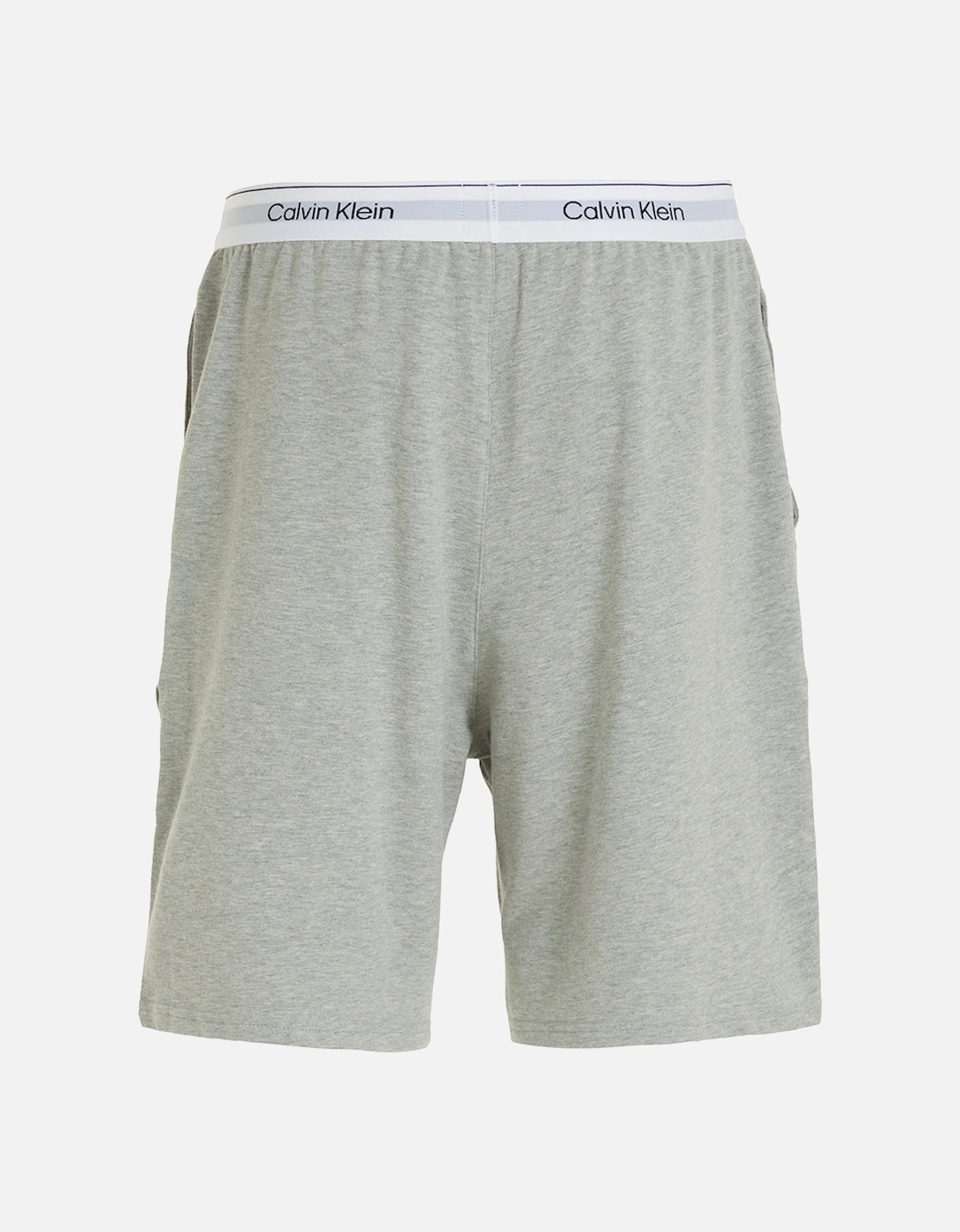 Modern Cotton Terry Lounge Shorts, Grey Heather