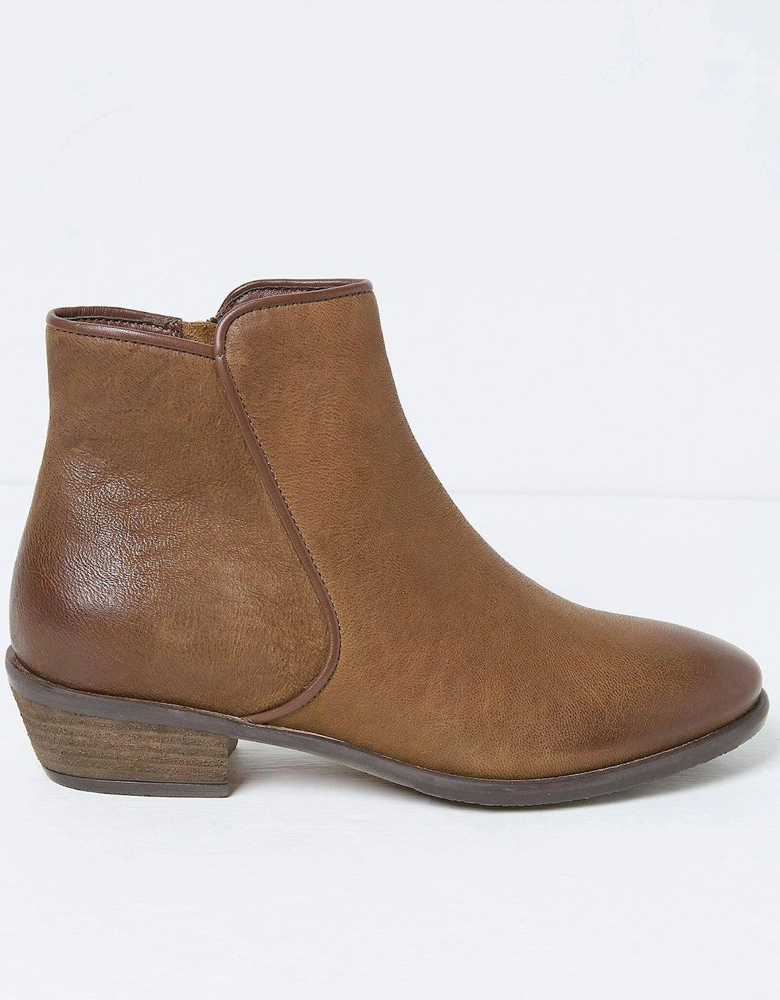 Felicity Ankle Boots - Tan, 4 of 3