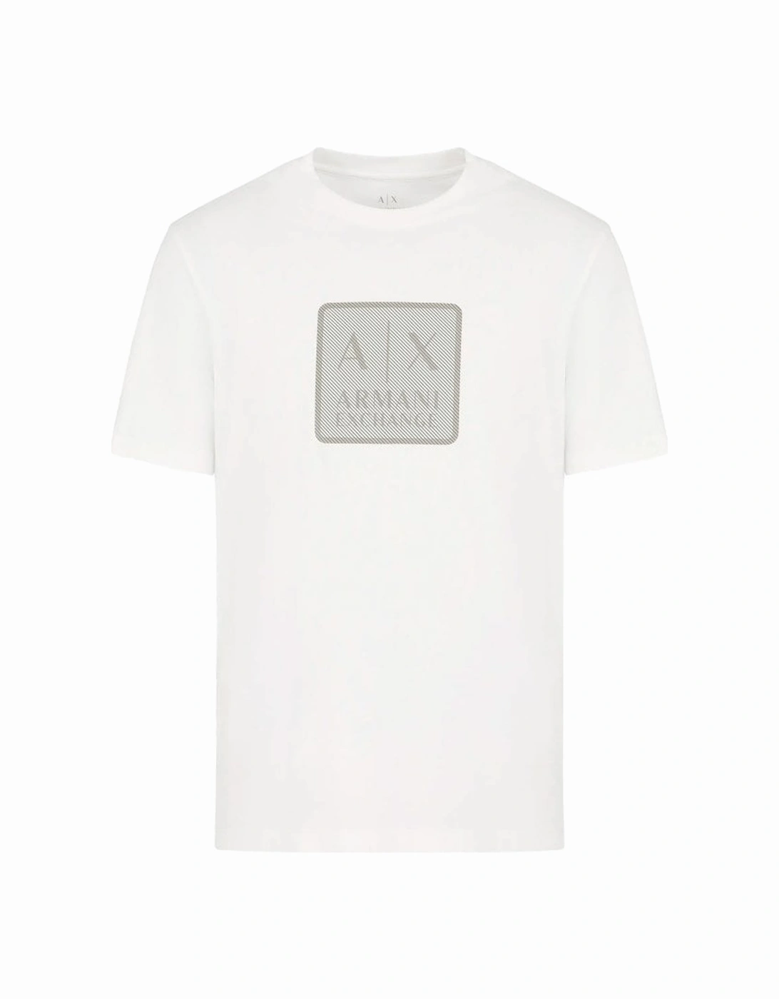 Regular Fit Cotton T-shirt With Maxi ASV Logo Patch Off White, 5 of 4