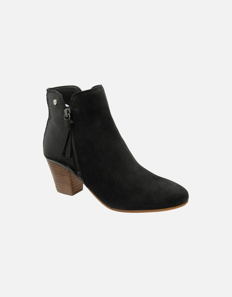 Tay Suede Ankle Boot - Black