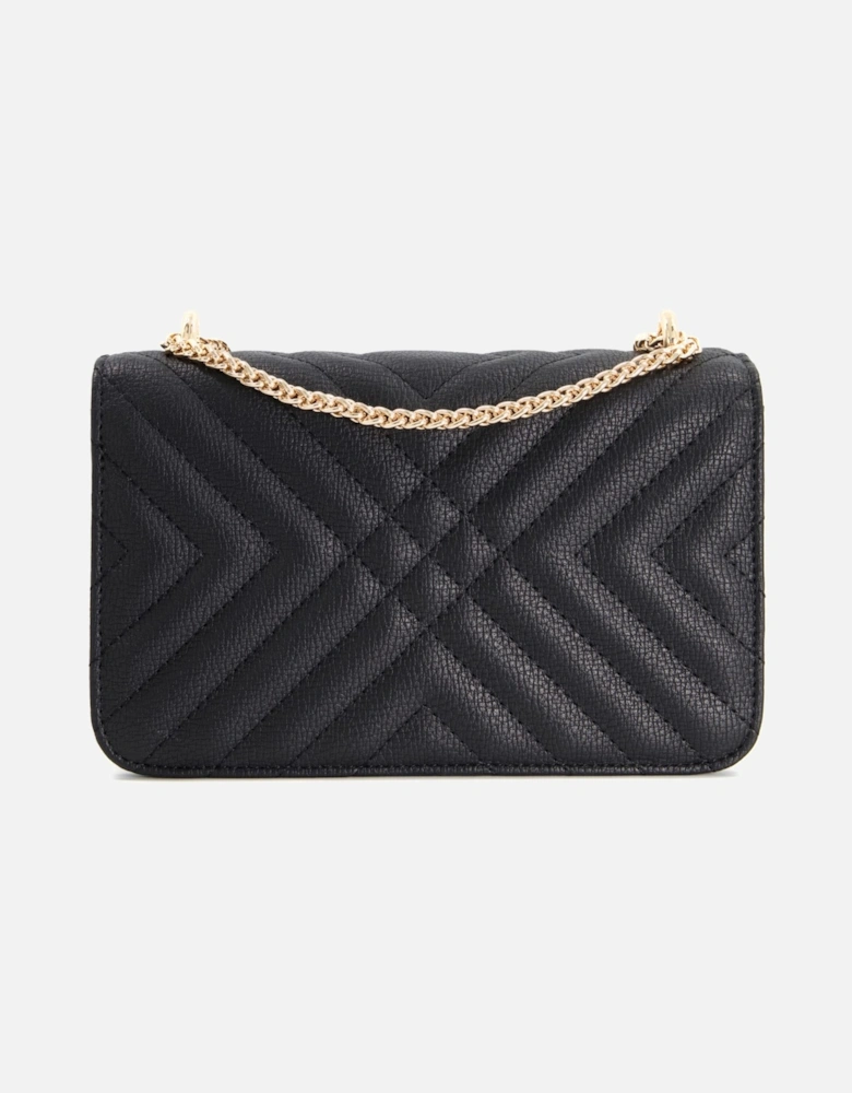 Accessories Edorchie - Quilted Chain Handle Shoulder Bag