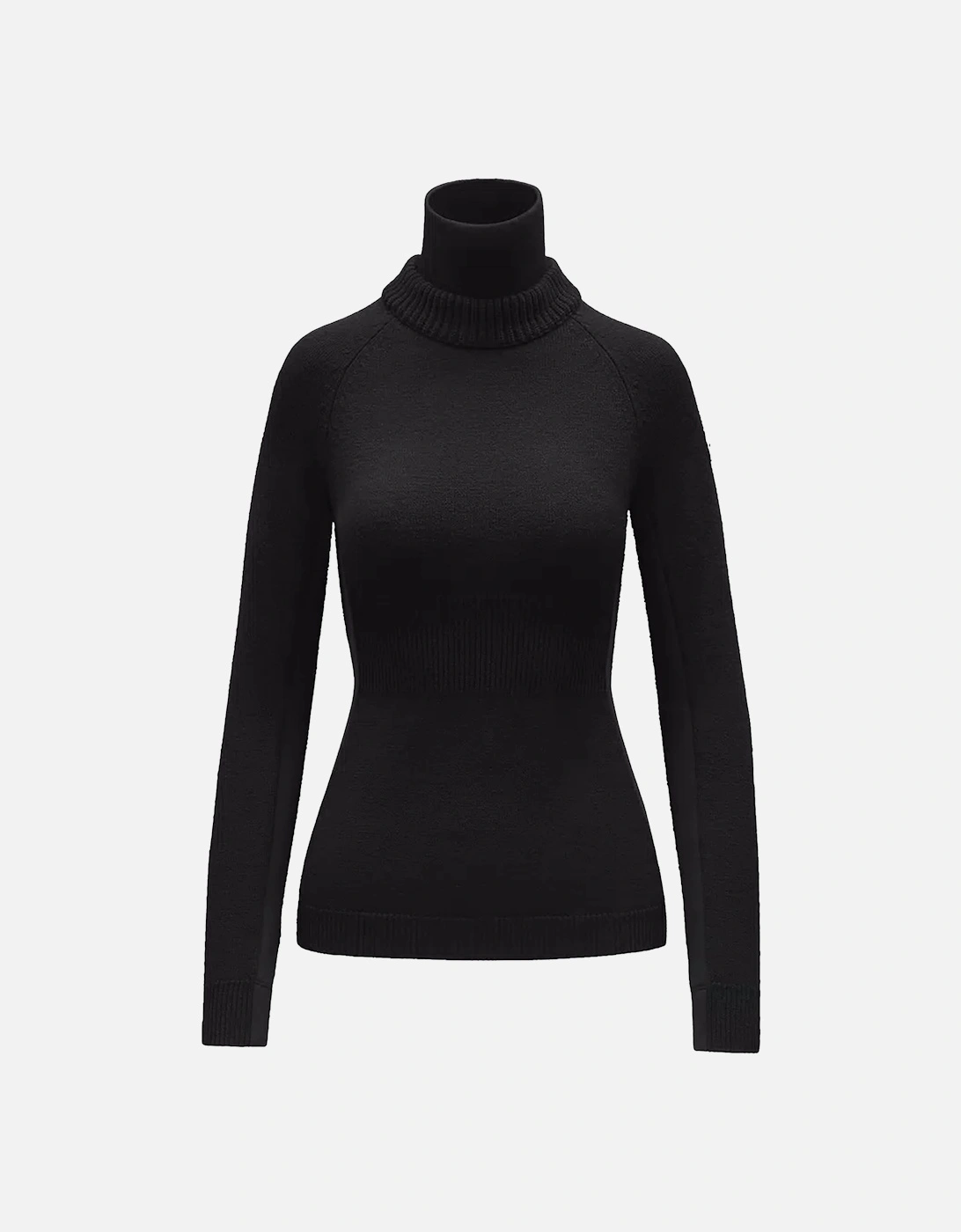 Womens Turtle Neck Sweater Black, 8 of 7