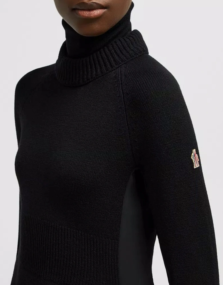 Womens Turtle Neck Sweater Black