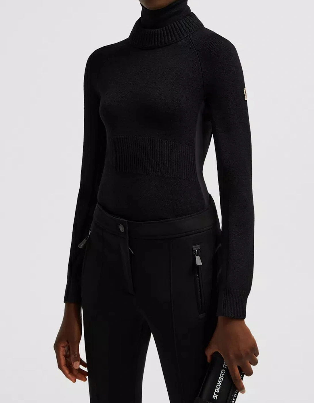 Womens Turtle Neck Sweater Black