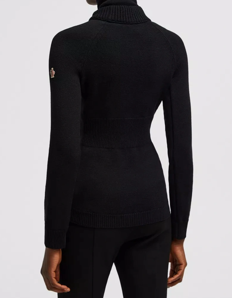 Womens Turtle Neck Sweater Black