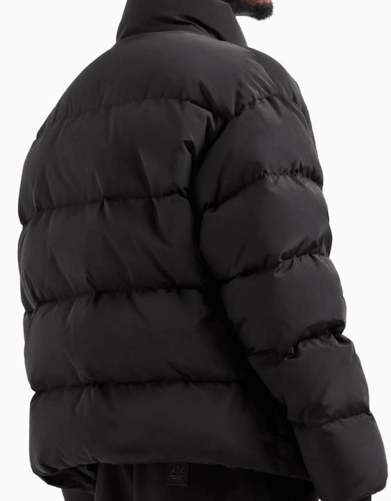 Nylon Black Puffer Jacket