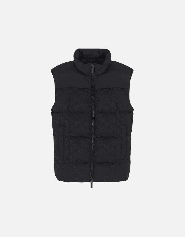 Monogram All Over Puffer Gilet