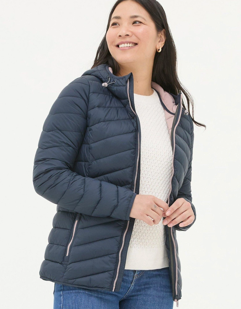 Ruby Lightweight Padded Jacket - Navy