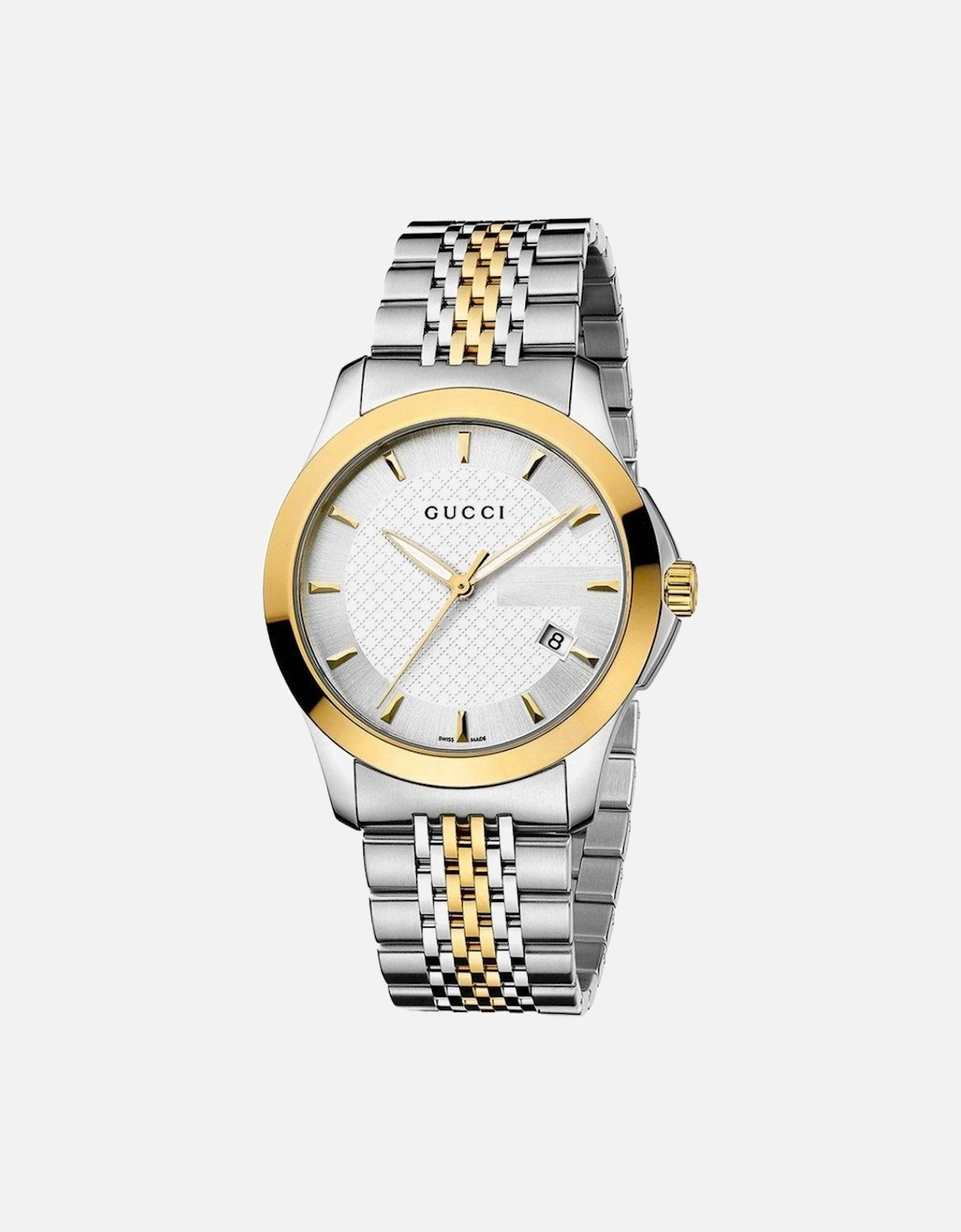 YA126409 G-Timeless Two-Tone Men's Watch, 6 of 5