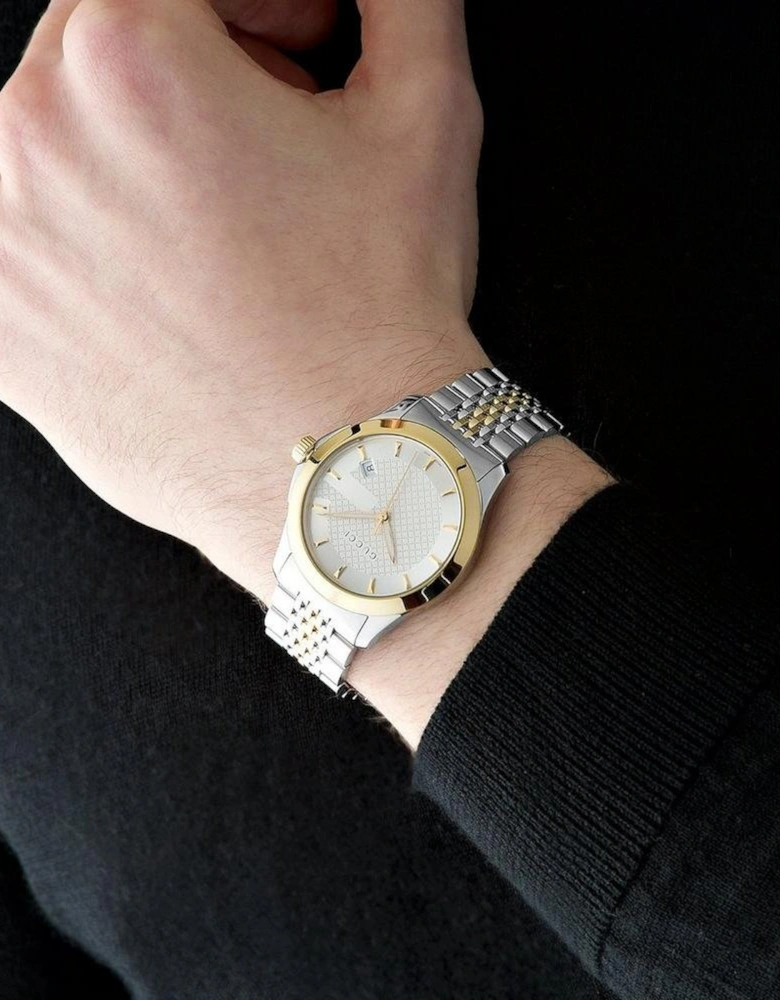 YA126409 G-Timeless Two-Tone Men's Watch