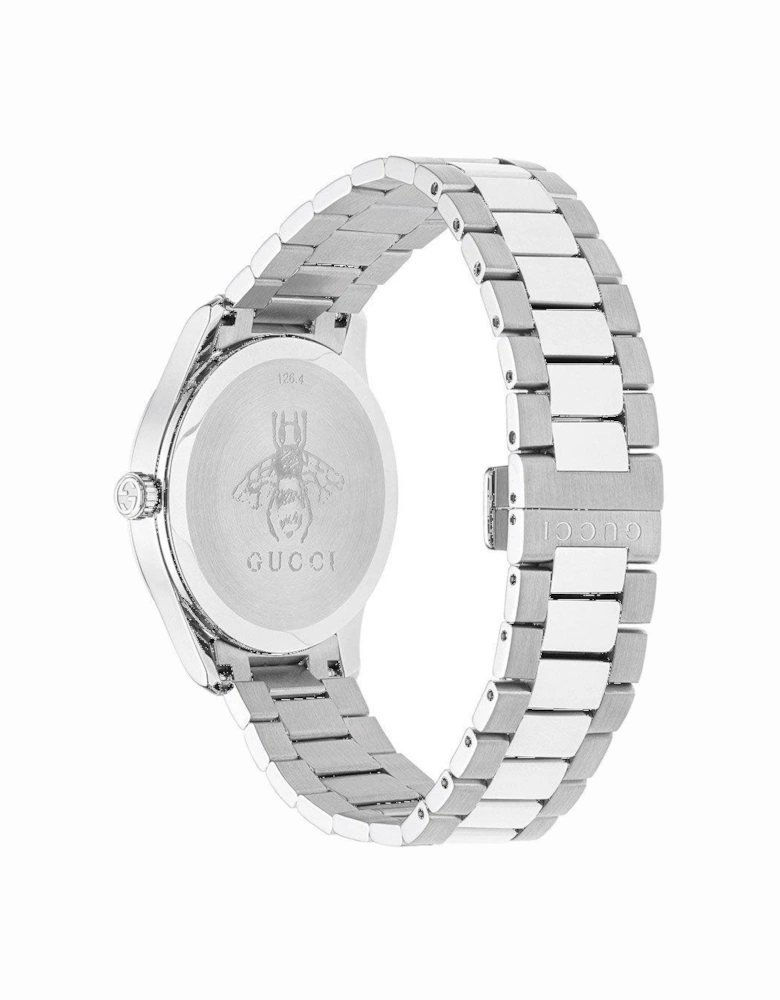 Gucci YA1264095 G-Timeless Silver Dial Unisex Watch