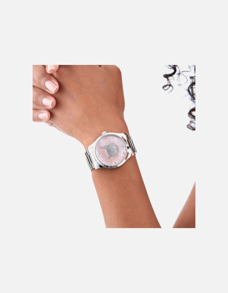 YA1264166 G-Timeless Pink Mother of Pearl Dial Unisex Watch