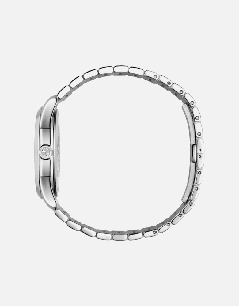 YA1264028A G-Timeless Silver Dial Unisex Watch