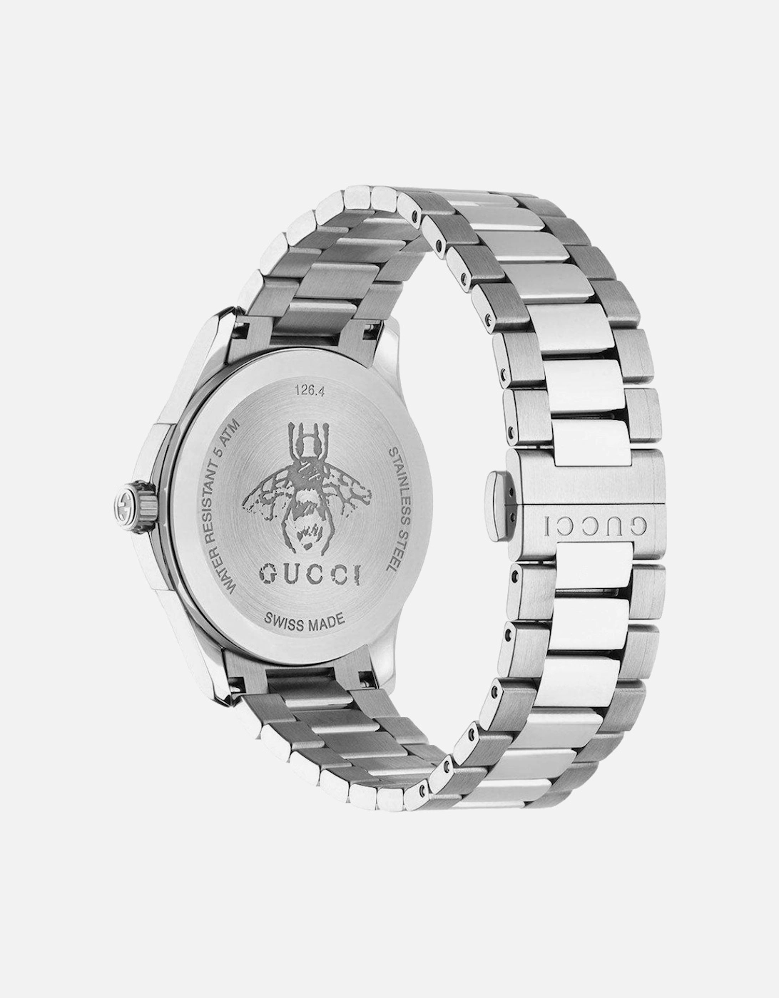YA1264028A G-Timeless Silver Dial Unisex Watch