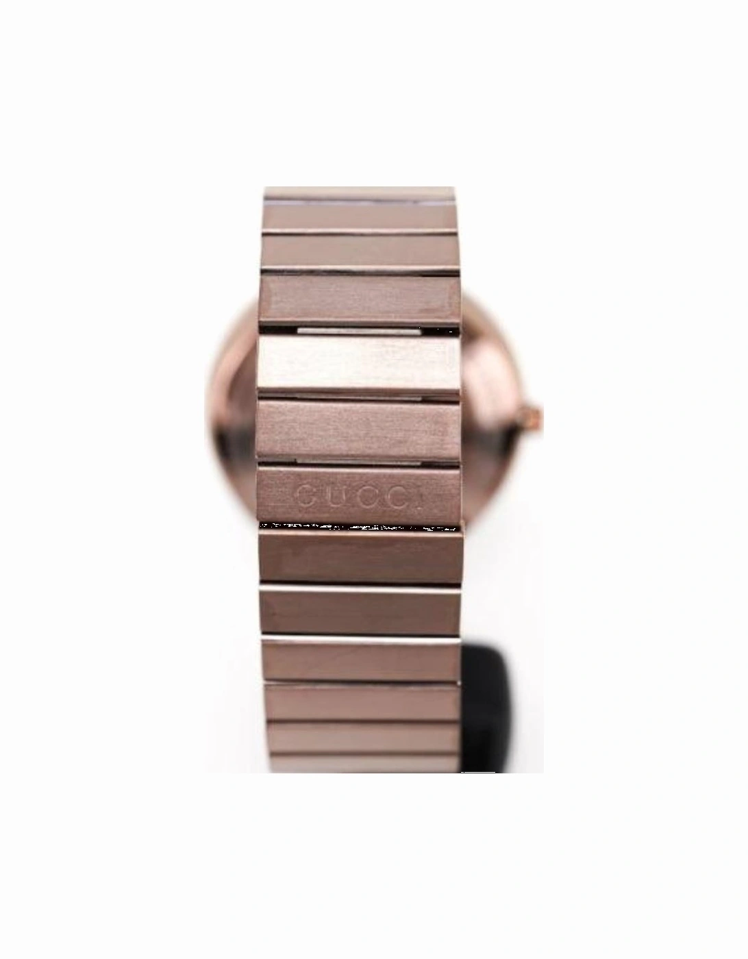 YA133317 Interlocking Brown Dial Unisex Watch