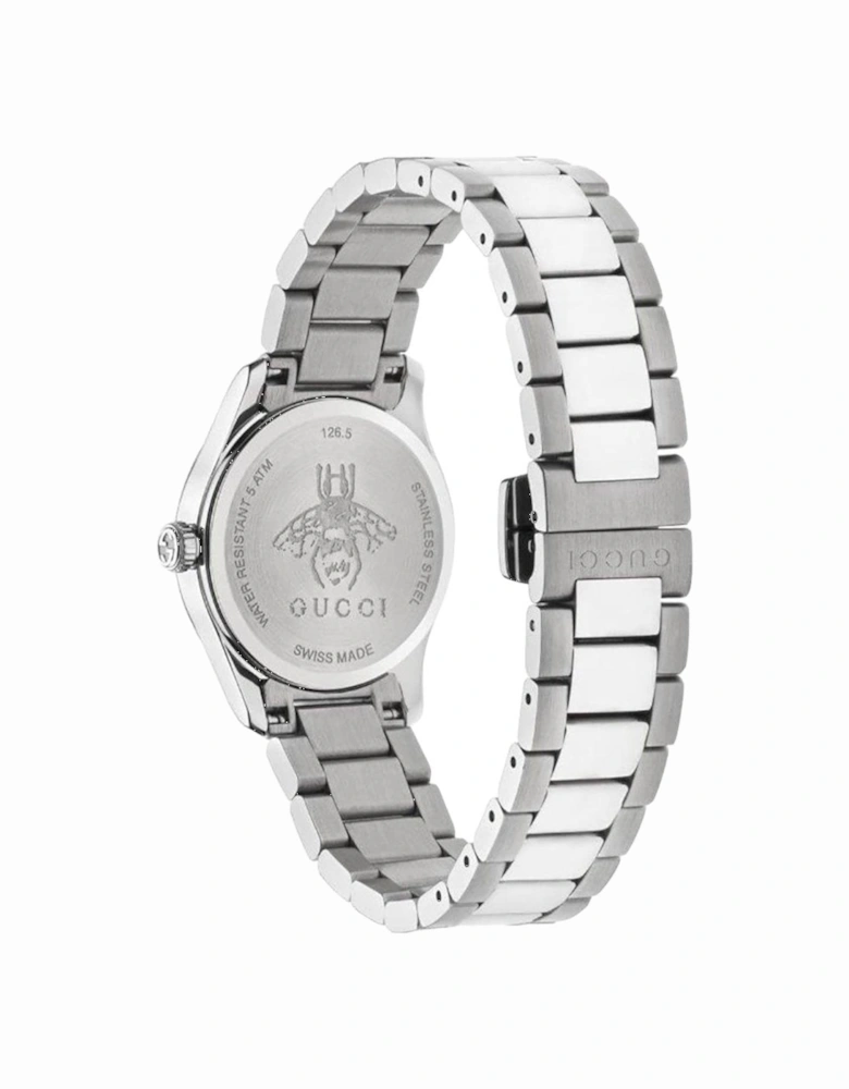 YA1265025 G-Timeless Pink Mother of Pearl Dial Ladies Watch