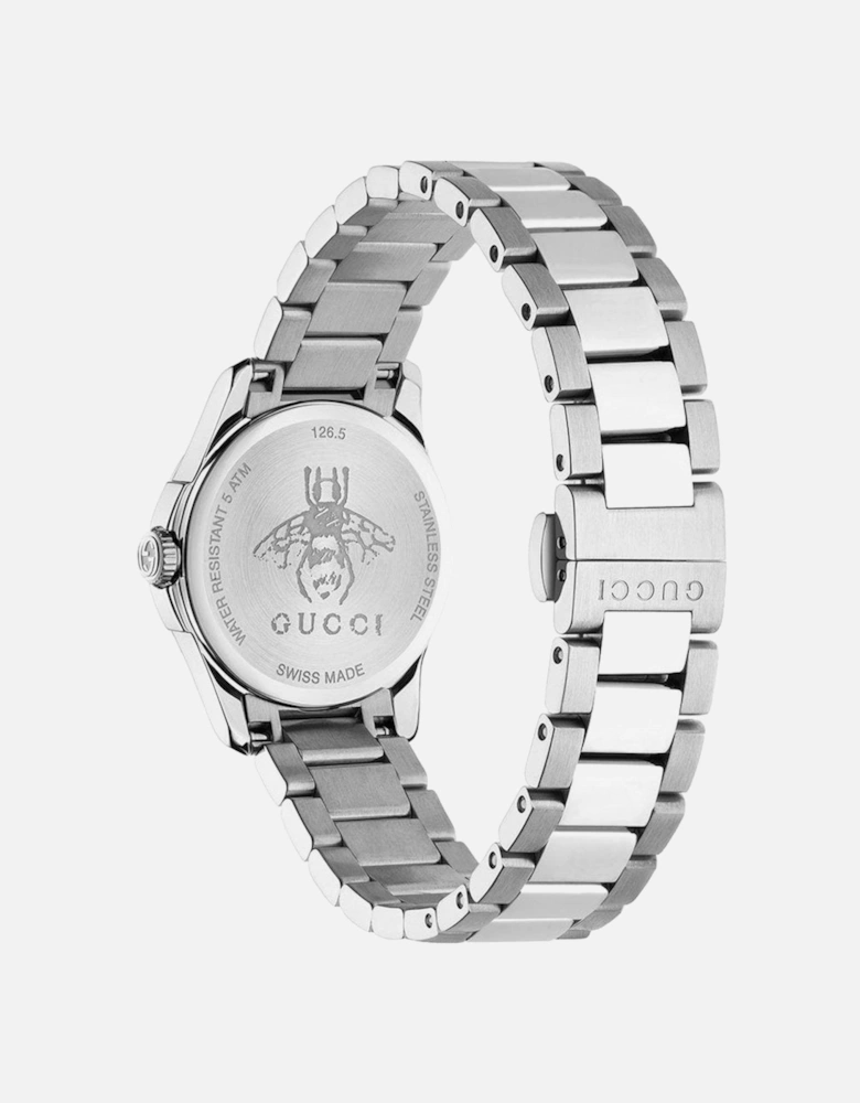 YA126573 G-Timeless Black Dial Unisex Watch