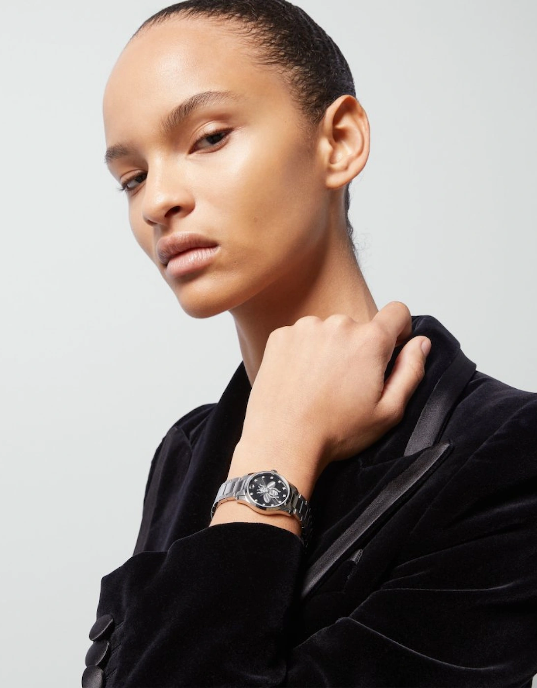 YA1265024 G-Timeless Black Dial Ladies Watch