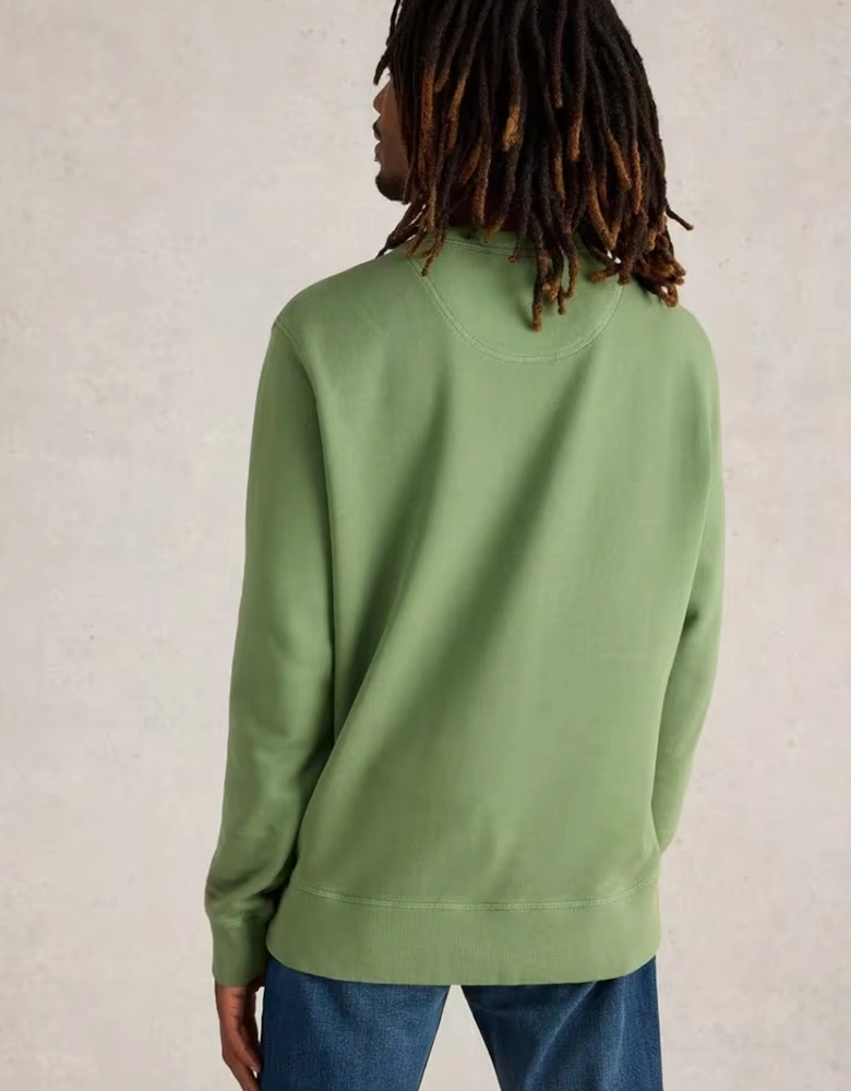 Men's Crew Neck Sweat Mid Green