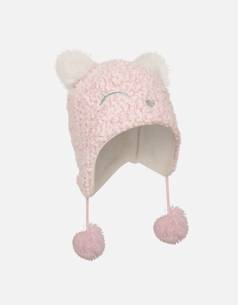 Childrens/Kids Cosy Trapper Hat And Gloves Set