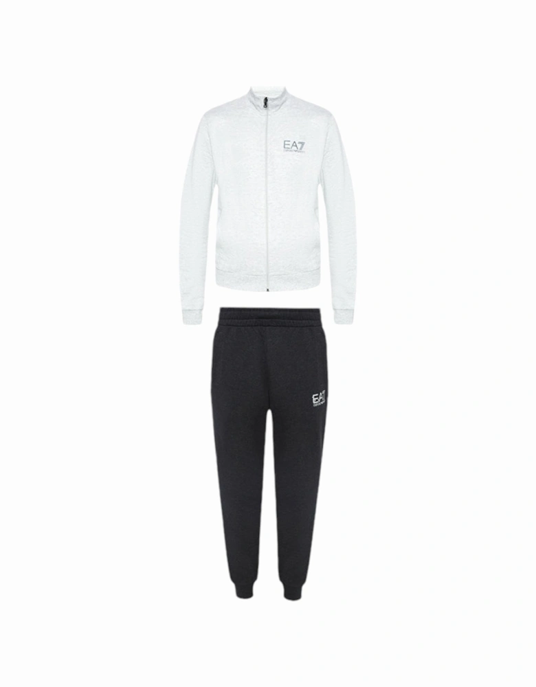 EMPORIO 3ZPV51 EA7 Mens Tracksuit Full Set Cotton Sweatshirt and Jogger