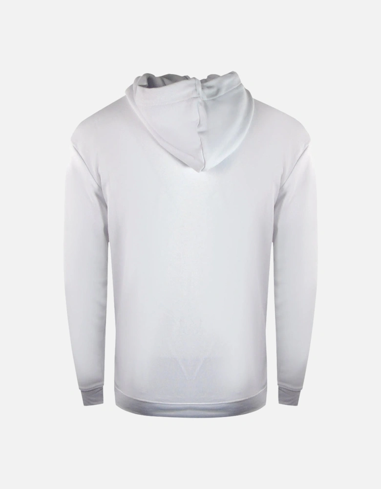 Cavalli Class Peeking Tiger Design White Hoodie