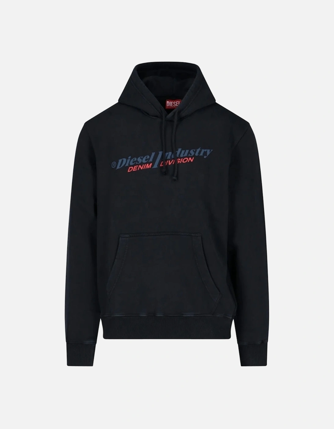 Industry Denim Division Logo Black Hoodie, 4 of 3