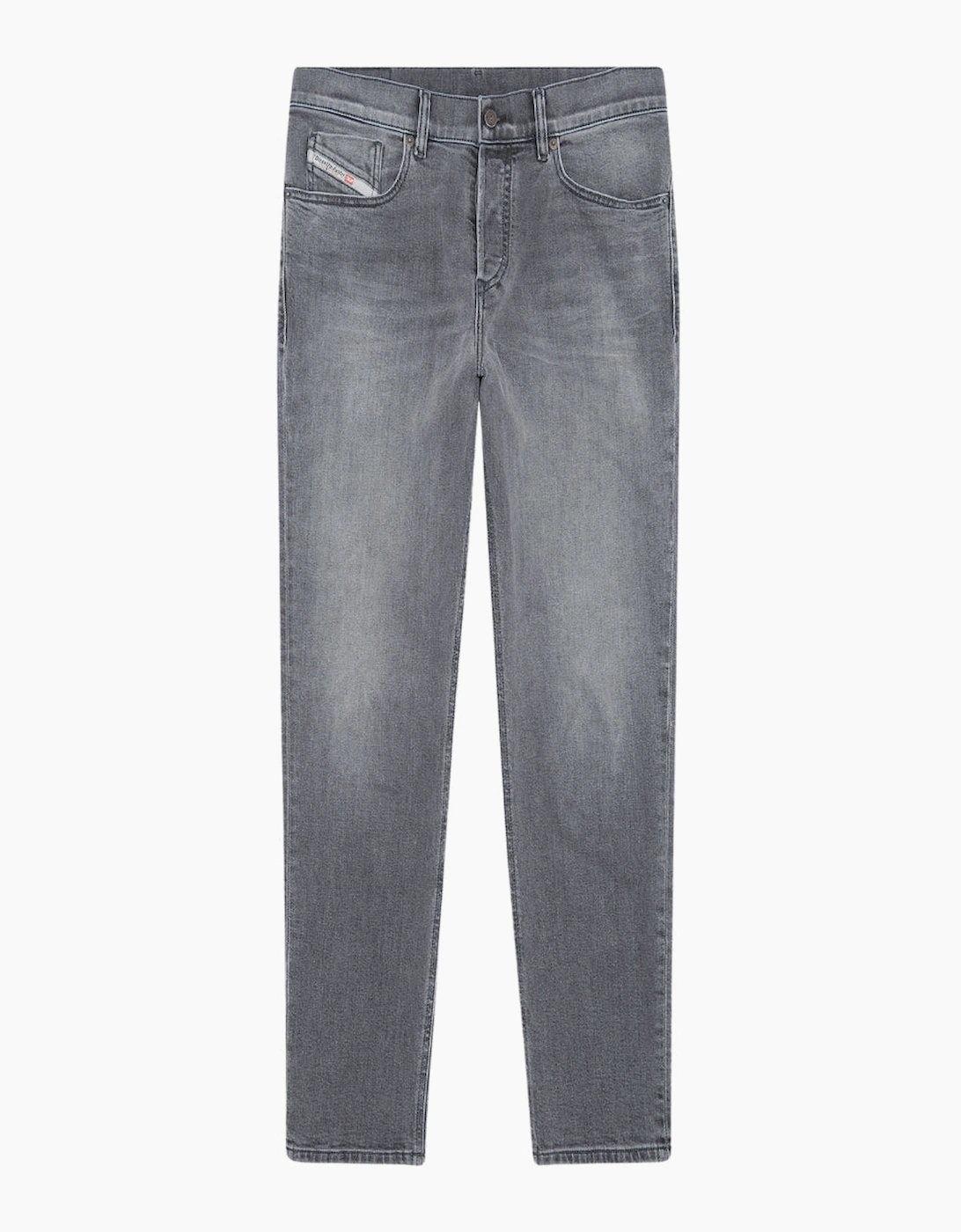 Diesel Men's Grey D-Fining Tapered Fit Denim Jeans  34/32 W34 L32