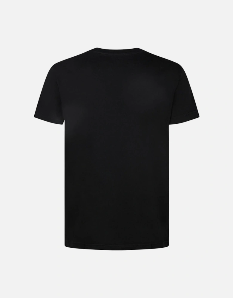 Saloon Sound Lab Logo Black T-Shirt