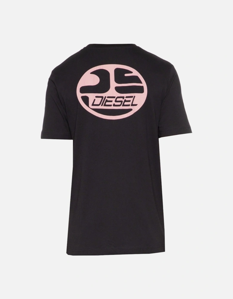 Oval DS Logo Black T-Shirt