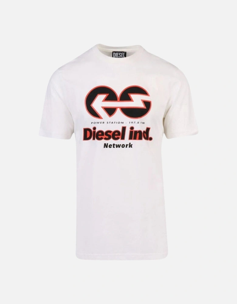 Power Station Logo White T-Shirt