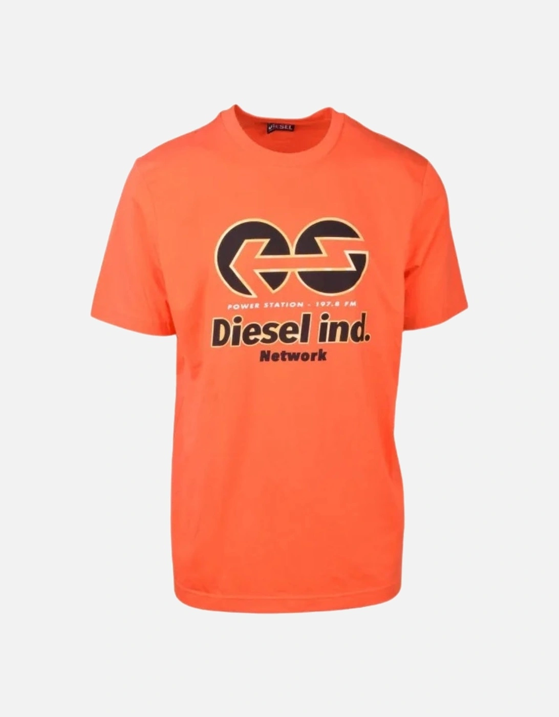 Power Station Logo Spicy Orange T-Shirt, 3 of 2