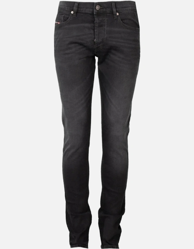 Tepphar-X Skinny Fit Black Jeans