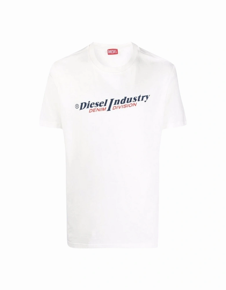 Industry Denim Logo White T-Shirt