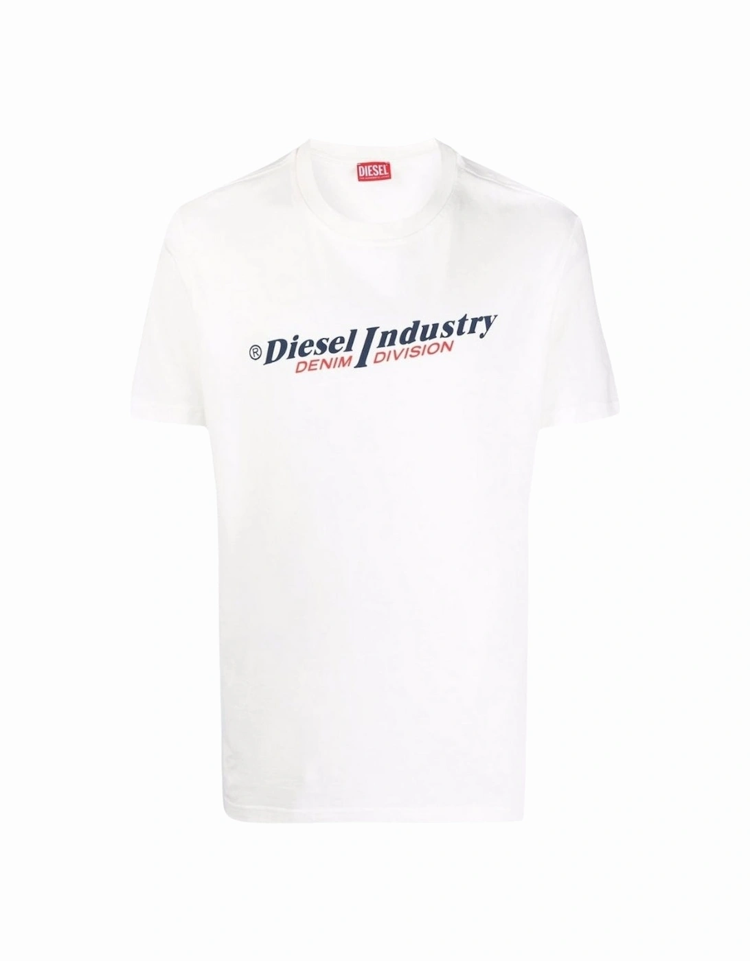 Industry Denim Division Logo White T-Shirt, 3 of 2