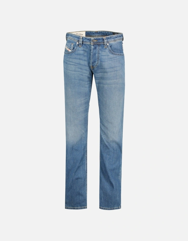 Larkee-X Straight Fit Light Blue Jeans