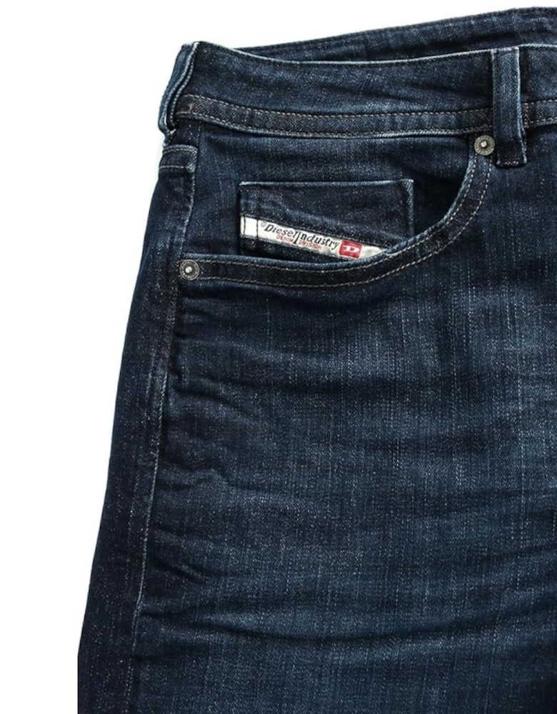 Buster-X Tapered Fit Dark Blue Jeans