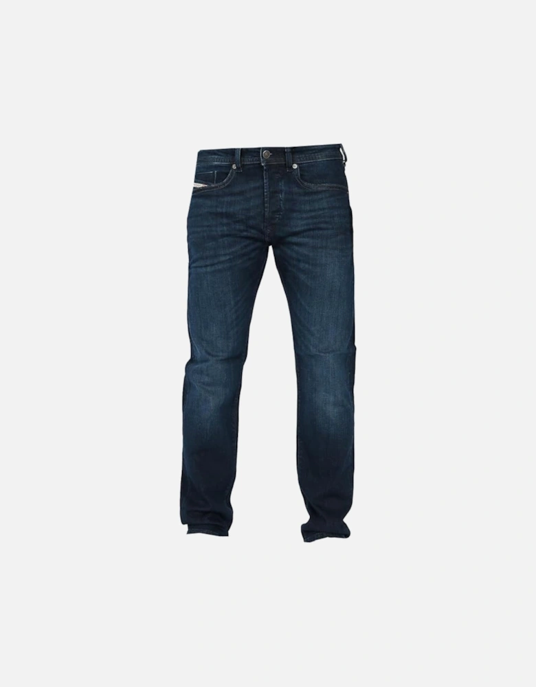 Buster-X Tapered Fit Dark Blue Jeans