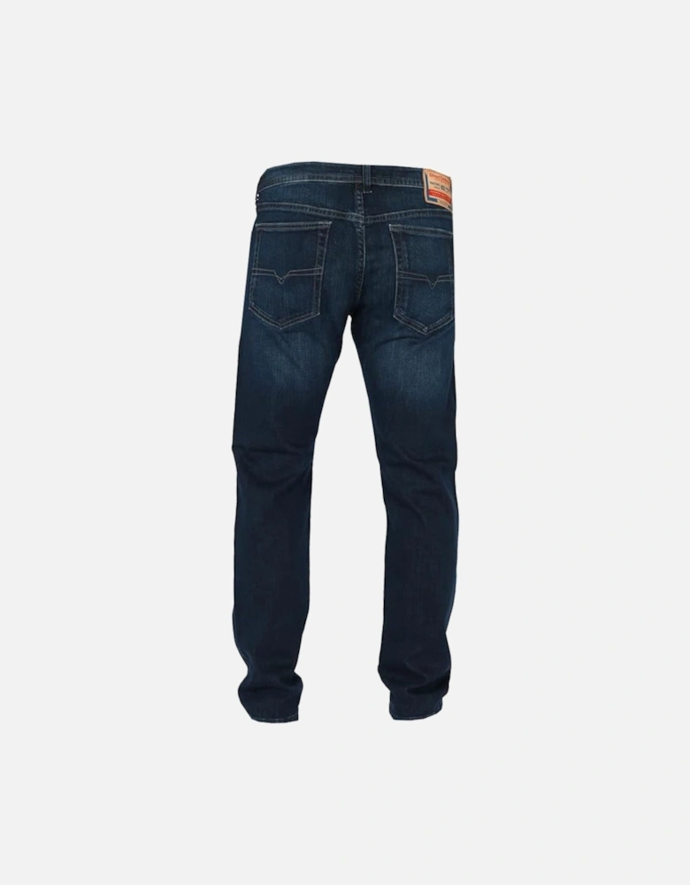 Buster-X Tapered Fit Dark Blue Jeans