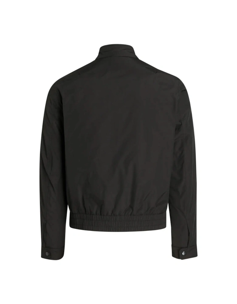 Padded Black Biker Jacket