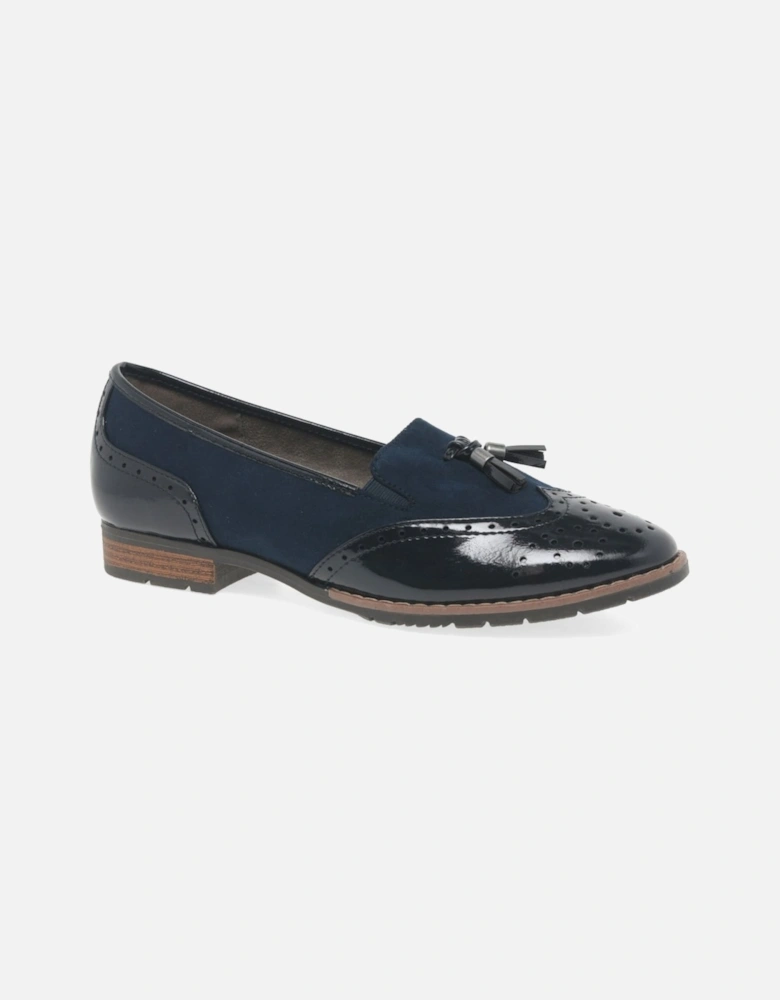 Wagner Womens Tassel Brogue Loafers